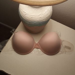 New without tags...Size C cup.. clear, sticky back